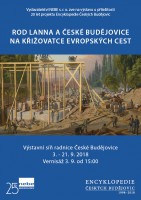 Rod Lanna a České Budějovice na křižovatce evropských cest